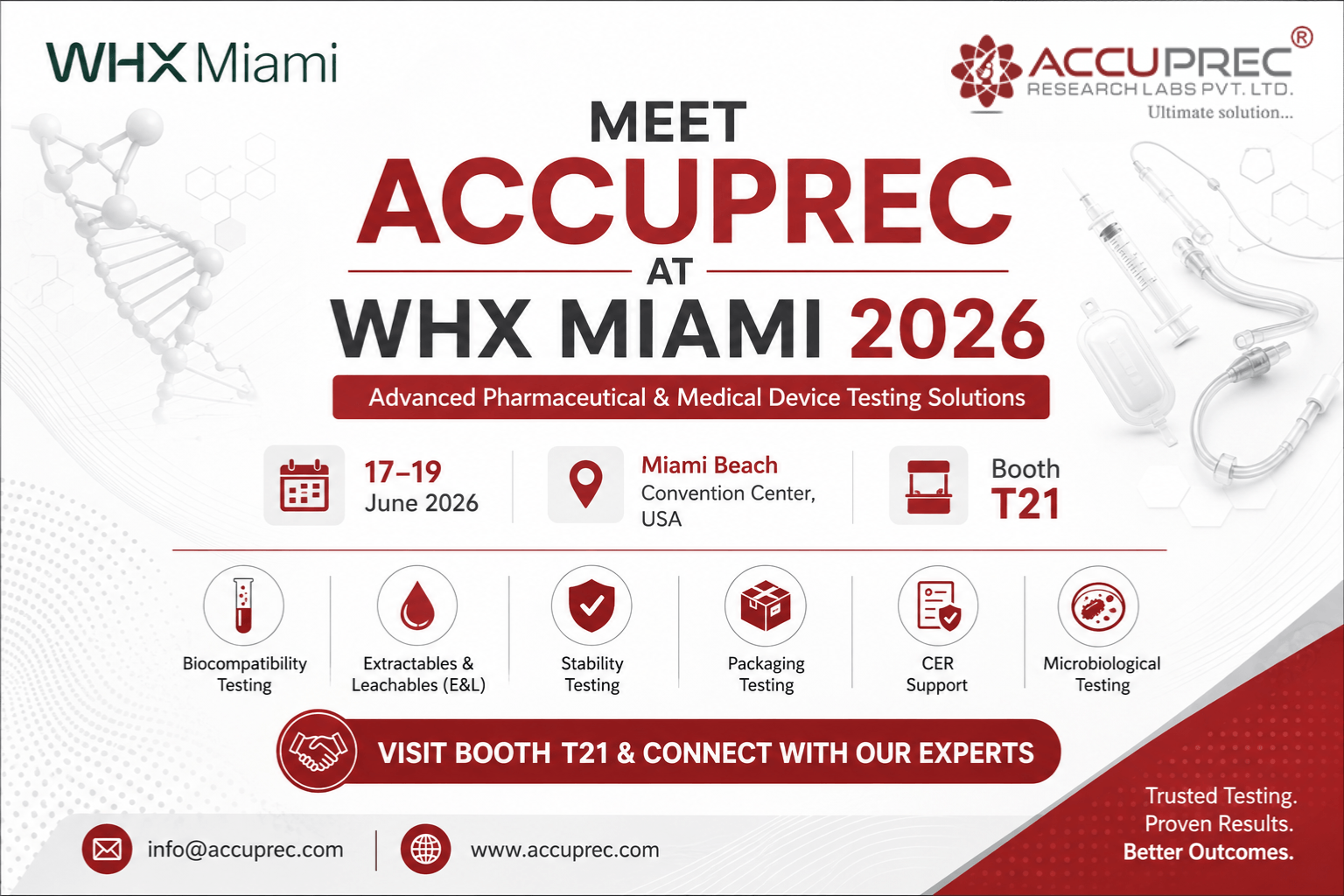 Meet Accuprec at WHX Miami 2026