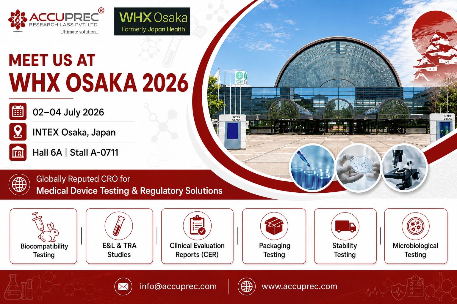 Meet Accuprec at WHX OSAKA 2026